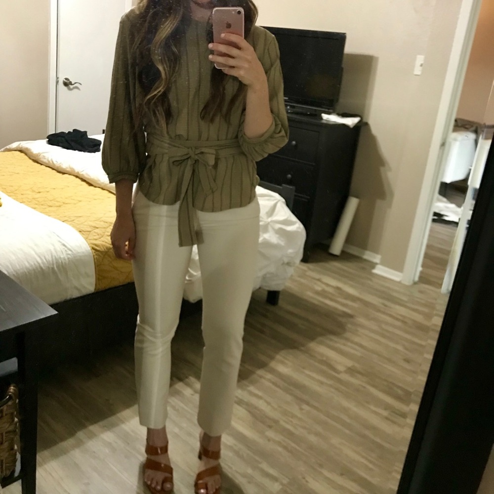 Zara Cropped Trousers
